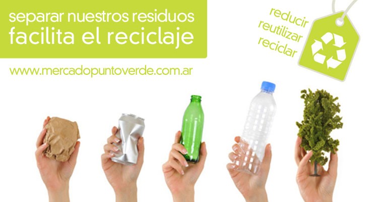 separar nuestros residuos facilita el reciclaje