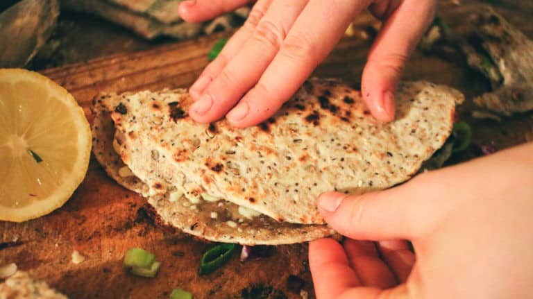 Pan indio plano chapati