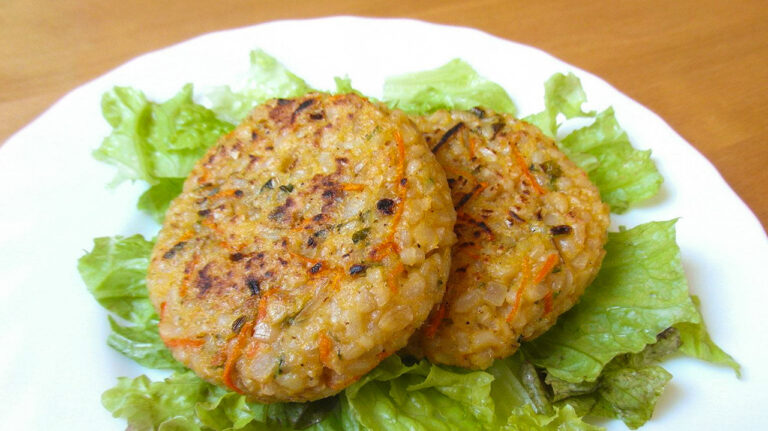 Receta: Hamburguesas de arroz